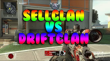 SellClan vs DriftClan 3v3 (BO2) RAGE!! Aimbot!!