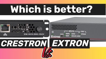 Crestron vs Extron: The Ultimate AV Control System Showdown!