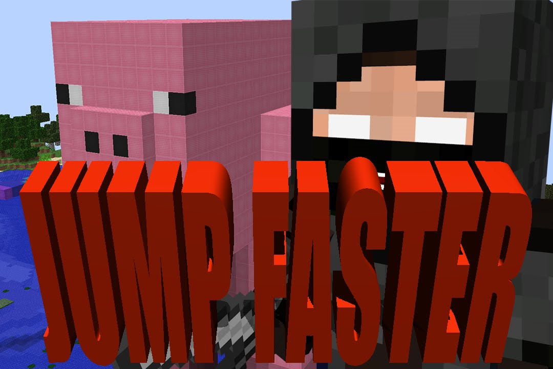 MONTAGE MINECRAFT JUMP FASTER YouTube