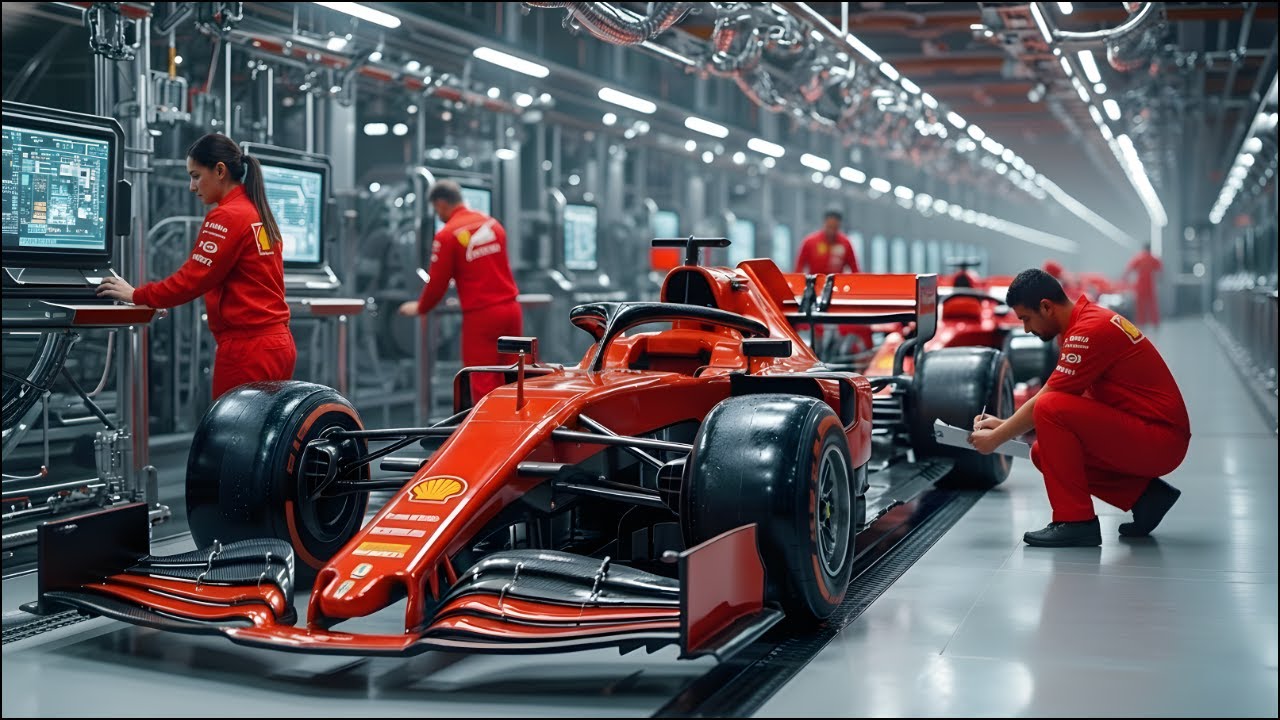 Como é construído um carro de Fórmula 1? Precisão levada ao limite