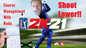 PGA 2k21 Course Management Guide with KodaGoBang