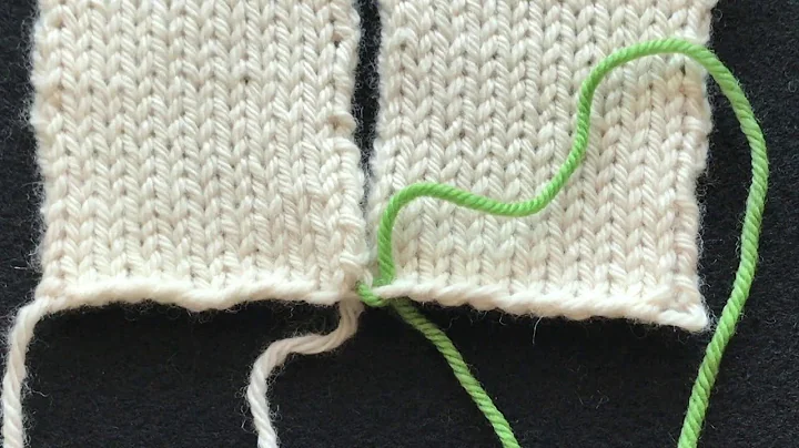 Seaming Rows to Rows in Stockinette Stitch - Mattr...