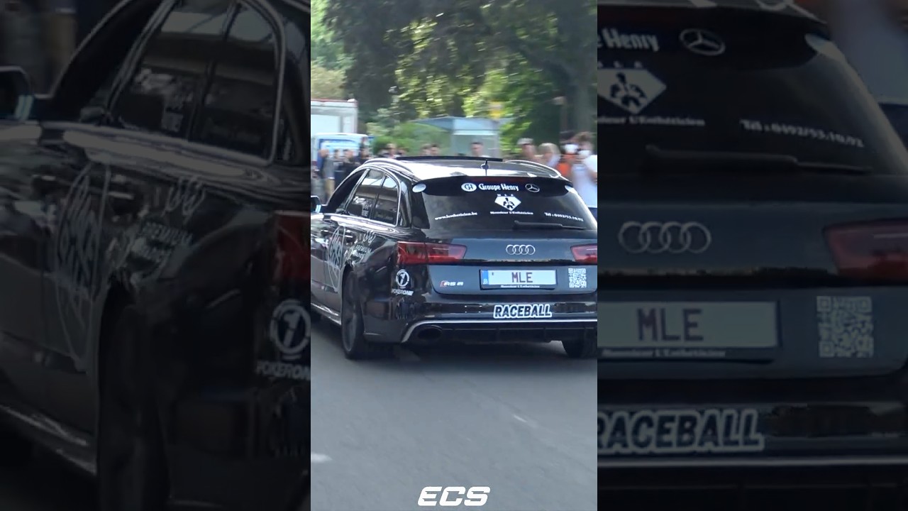 This is how you wake up the city 🔊👀 #audi #rs6 #audirs6 #vag #cars