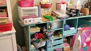 Craft Room Tour Before the Reorganization!