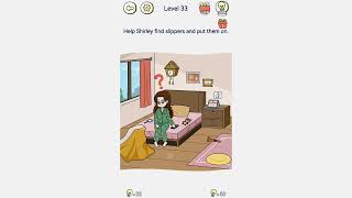Brain Out 2 - (Leisure: Story Level) Level 33 Gameplay Solution
