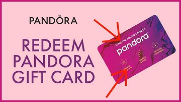 How To Redeem Pandora Gift Card 2022 | Use Pandora Gift Card