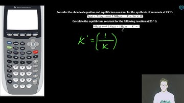 Manipulating Equilibrium Constant Guided Practice