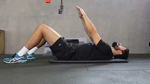 Como fazer o abdominal Crunch?