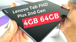 Lenovo Tab M10 FHD Plus 2nd Gen 4GB 64GB 10.3 inch Tablet Unboxing and Setup