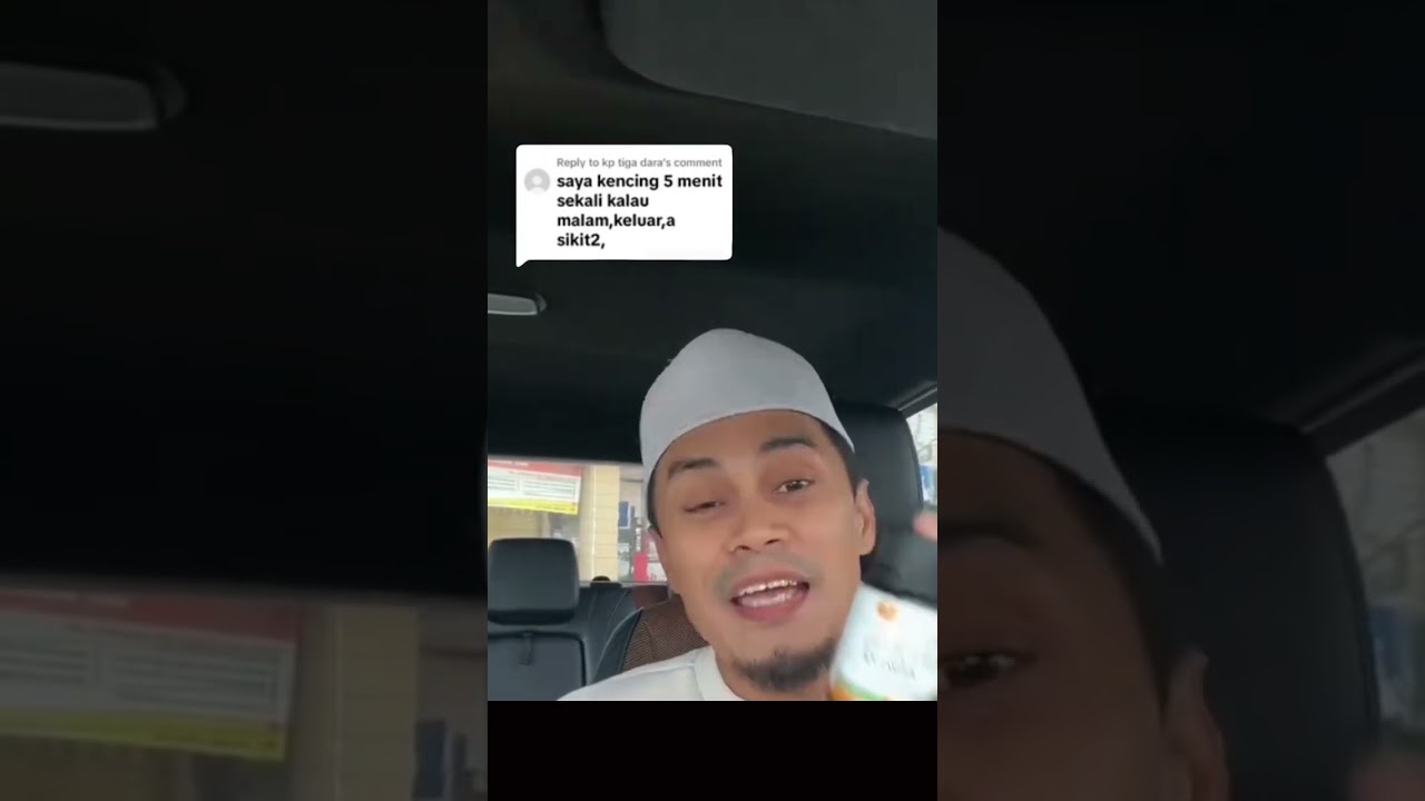 Dah tak ulang-alik ke tandas malam