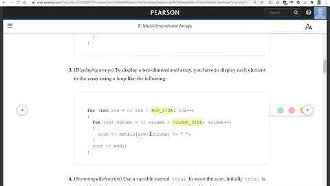 Daniel Liang C++ Section 8.3