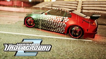 Nissan 350z Roaming with Full Customization | NFS Underground 2 Unreal Demo Showcase
