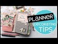Planner Decoration Tips | Decorating Made Easy