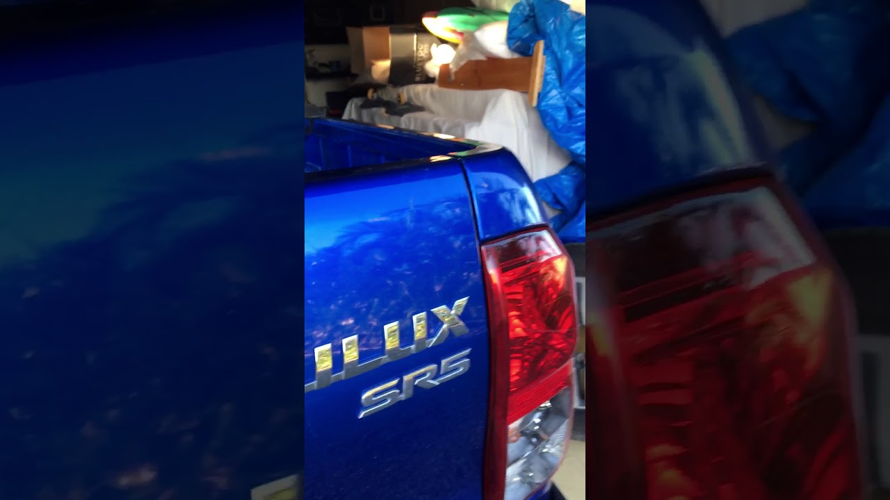 How to remove 2016 Toyota hilux tail light YouTube