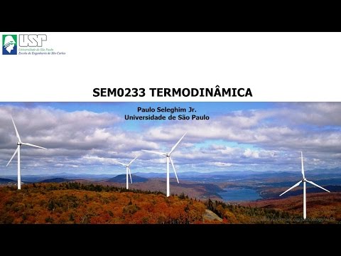 Termodinâmica 17/04/2017 / Prof. Paulo Seleghim EESC/USP