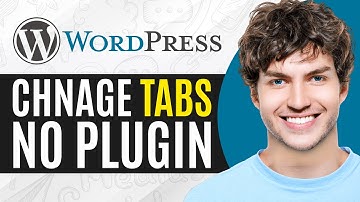 How To Create Tabs In WordPress Without Plugin 2024 (Tutorial)