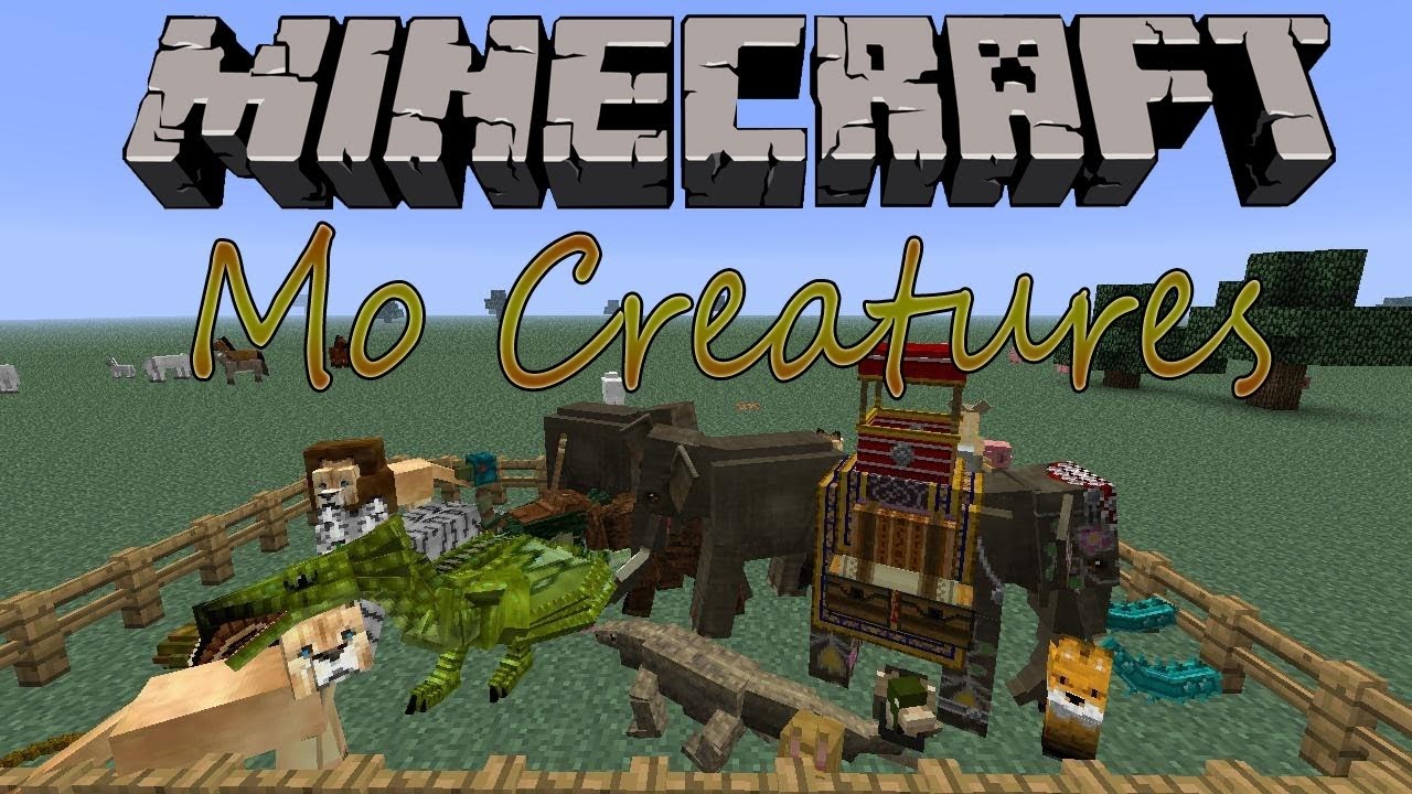Como baixar e instalar mods no minecraft mo creatures 1 7 10 youtube