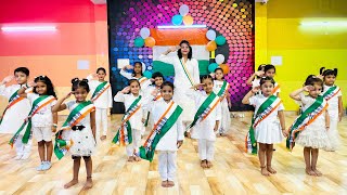INDEPENDENCE DAY 2022  | IT HAPPENS ONLY IN INDIA | NANHA MUNNA RAHI HOON | KIDS DANCING