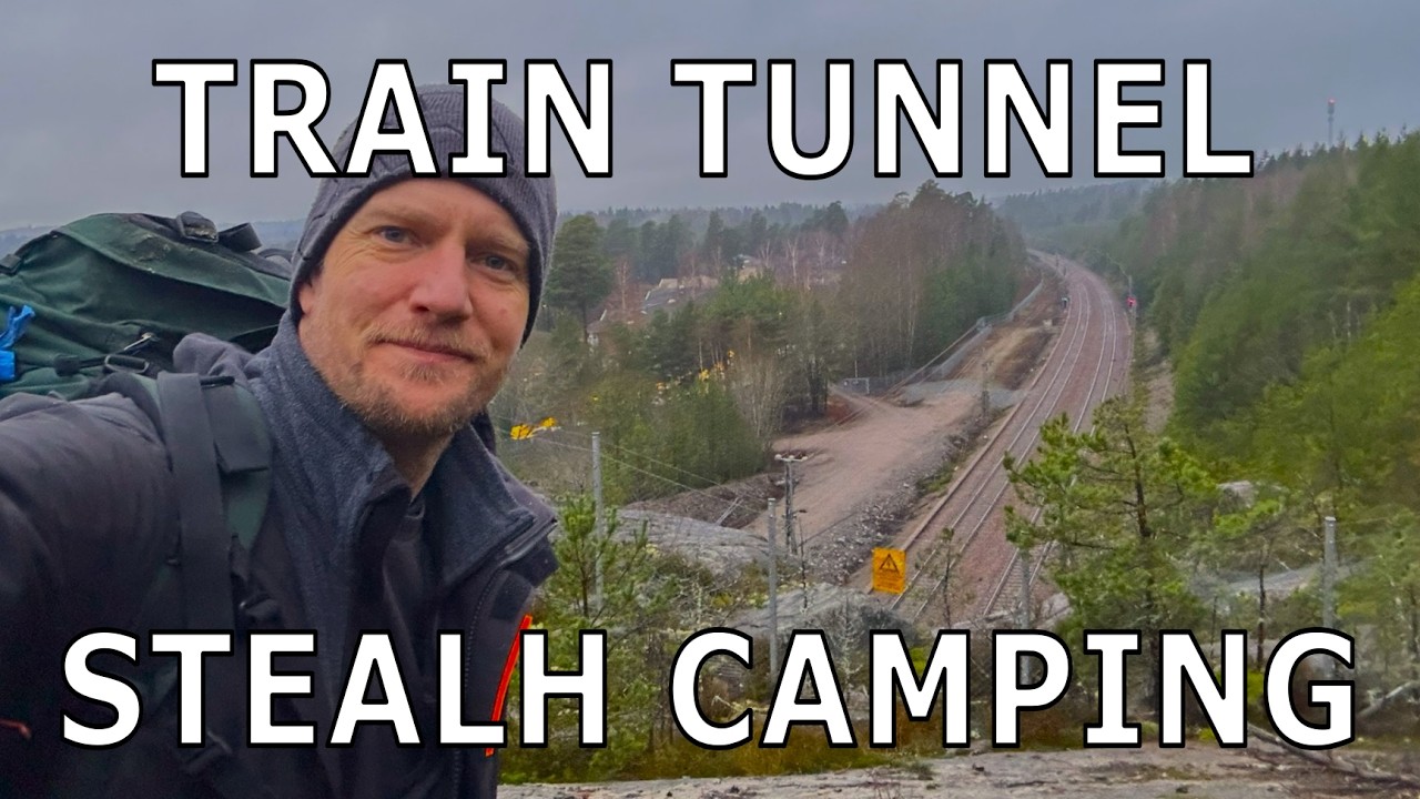 Скрытый кемпинг в железнодорожном тоннеле и вопросы и ответы
