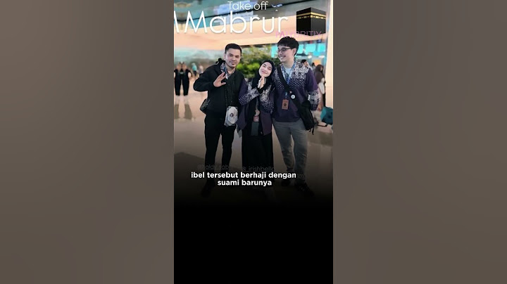 Irish Bella Dan Haldy Sabri Berangkat Haji, Keberadaan Anak Ammar Zoni Dipertanyakan