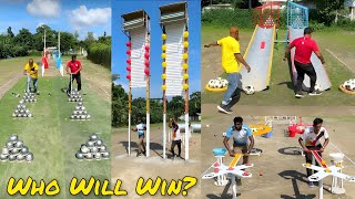 Balloon Bursting Football Challenge – You Won’t Believe Who Wins 🤔| Compitition 🔥/ Sahil Challenge 