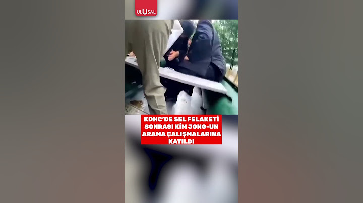 Ülkesindeki sel felaketi sonrası Kore lideri Kim Jong-un arama çalışmalarına katıldı #shorts #gündem