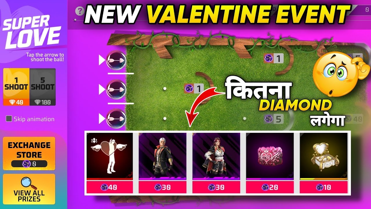 SUPER LOVE EVENT FREE FIRE ll TODAY NEW SUPER LOVE EVENT ll FREE FIRE NEW EVENT