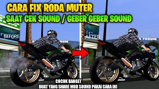 Cara Atasi Roda Muter Saat Cek Sound / Geber - Geber Sound - Gta Sa Android