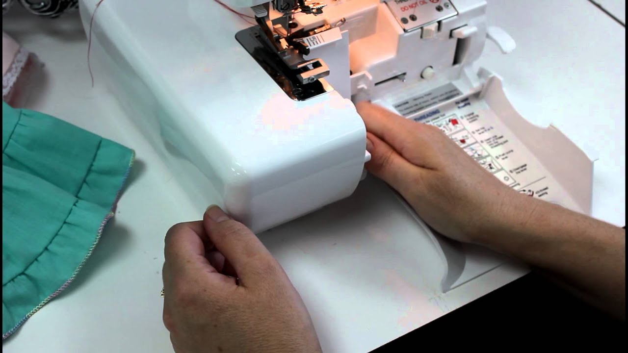 Gathering on a Serger YouTube