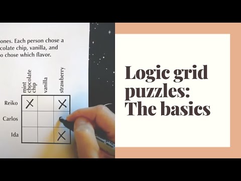 Solve Logic Grid Puzzles: THE BASICS