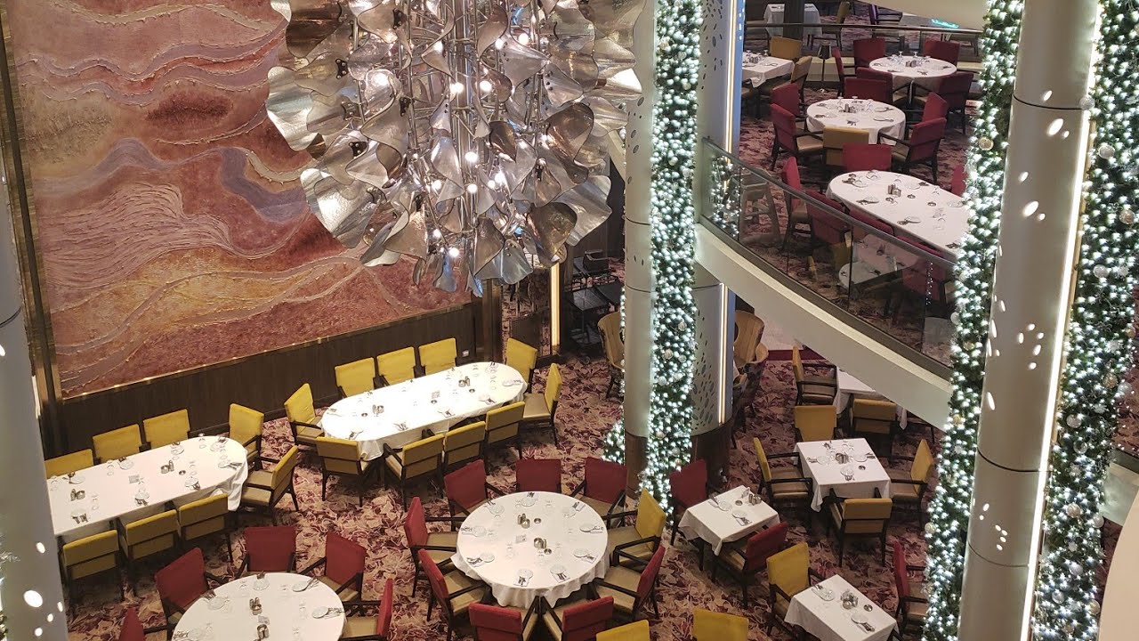 How The Main Dining Room Works On Royal Caribbean s Wonder Of The Seas 