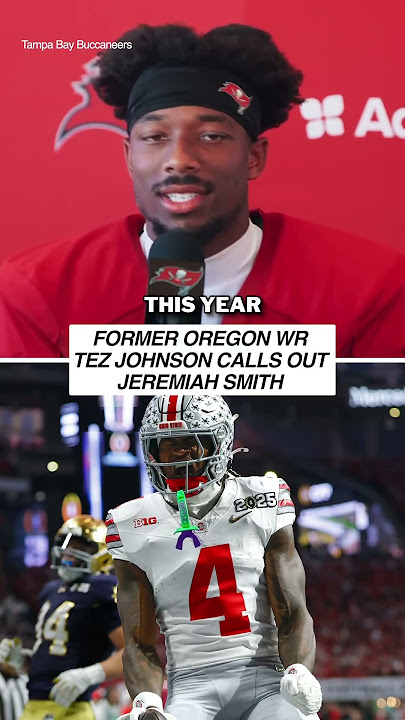 Tez Johnson calls out Jeremiah Smith 👀🍿