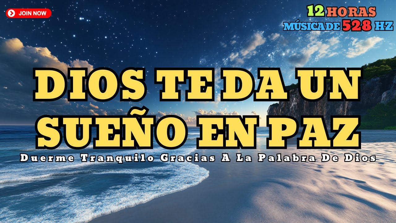 Duerme profundamente y sana con la Palabra de Dios y música 528Hz ...
