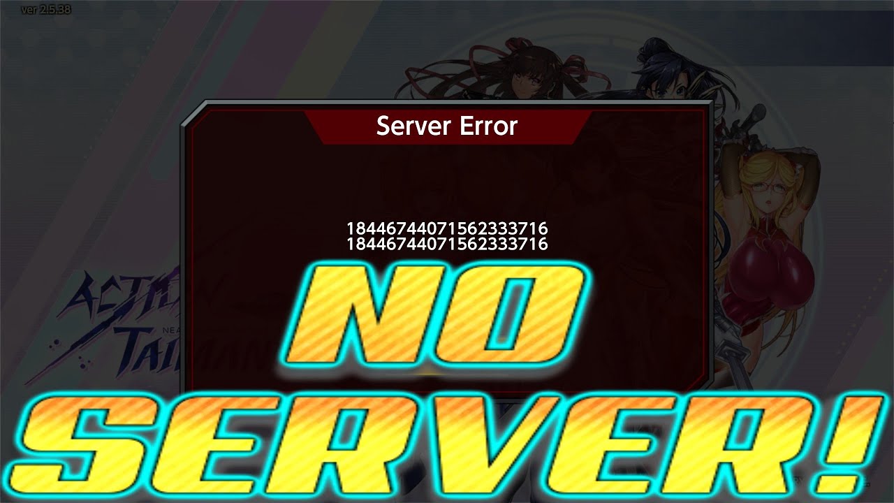 Action Taimanin - The Server Is Down Early... - YouTube