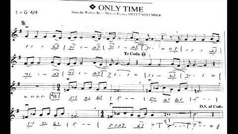 只有时间 G调伴奏 Only time - instrumental in G