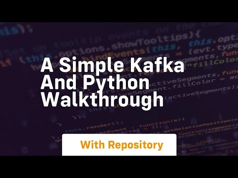 A simple kafka
