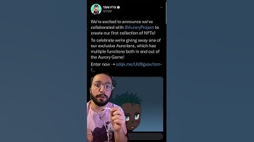 Team Solo Mid Partners with Aurory NFT Project! 🤔🤔🤔 #shorts #NFT #Youtubeshorts #SoloMid