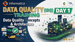 Informatica Data Quality (IDQ) Training Day 1 | Data Quality Concepts & Architecture