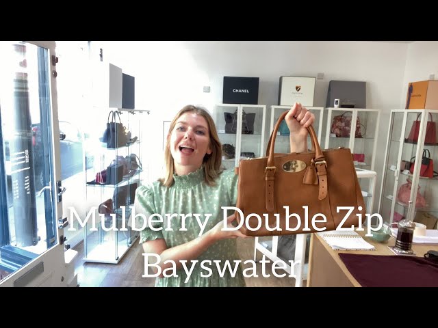 Naughtipidgins Nest - New* Mulberry Large Double Zip Bayswater