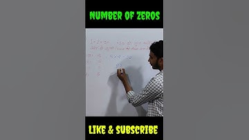 Number of Zeros। Number system। Trick।Short Trick #shorts #shortsfeed