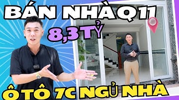 Bán Nhà Quận 11 mặt tiền sát CHỢ giá rẻ, LẠC LONG QUÂN | nhà mới ô tô vào nhà | NGUYỄN MỸ BĐS