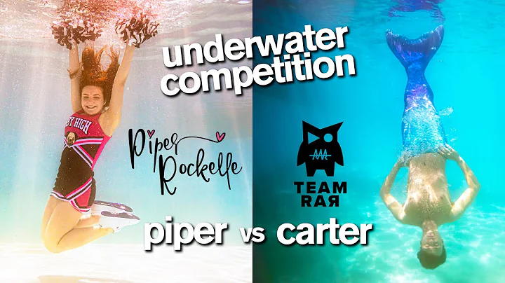 Epic Underwater Photo Challenge ft/ Piper Rockelle...