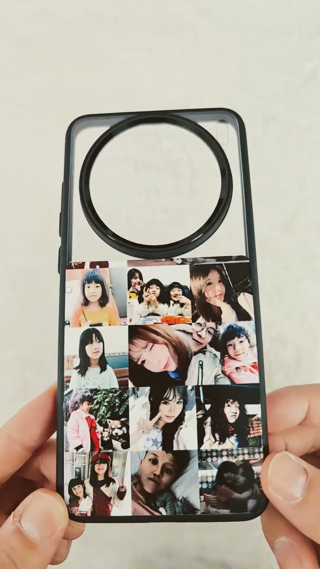 vivo X200 黑色磁吸合金殼+亮面保護