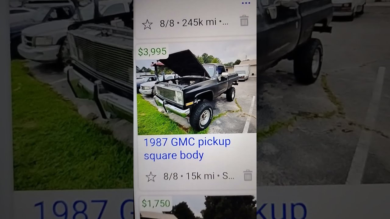 1987 GMC 15k 3 995 Nice Truck