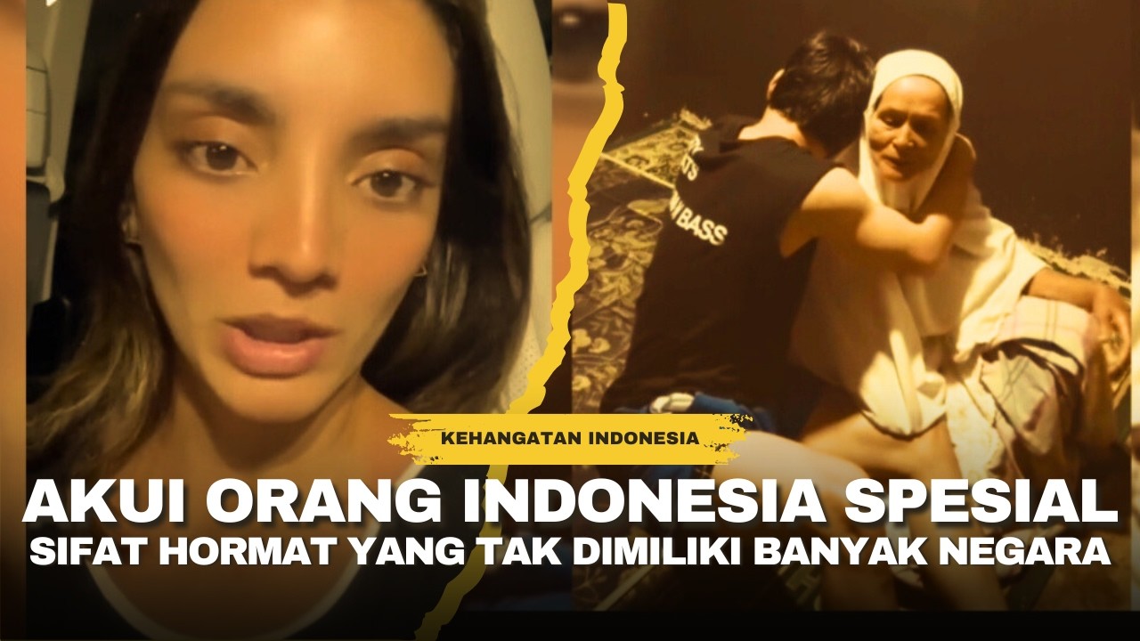 BULE MEKSIKO KAGUM ORANG INDONESIA PUNYA BUDAYA HORMAT KEPADA YANG LEBIH TUA DAN WANITA SEJAK KECIL