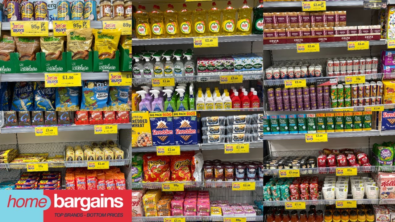HOME BARGAINS STAR BUYS NEW COLLECTION WITH PRICE APR 2022 HOME