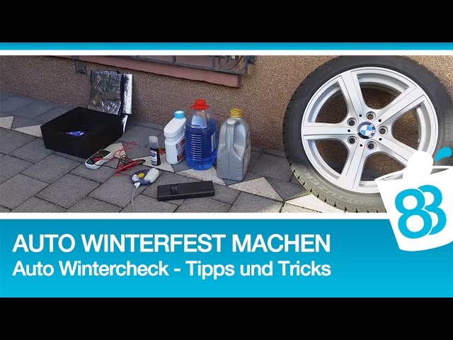 Auto winterfest machen: dein Wintercheck