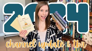 2024 Channel Update & January TBR | New Year Plans, Books Recommended by Friends, & More!