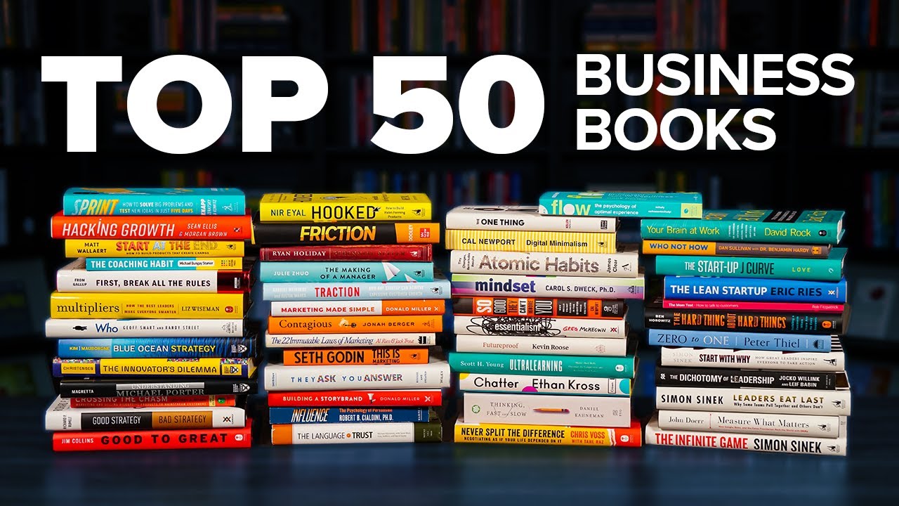 The Top 50 Best Business Books To Read In 2024 YouTube