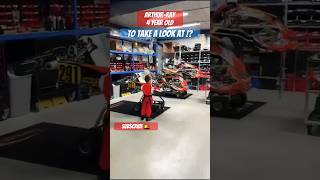 4 Year Old,Visiting For His New Gokart